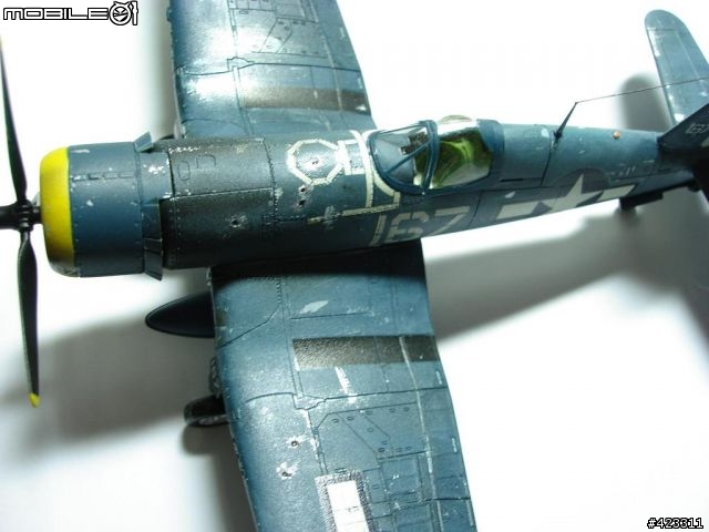 作品分享1/72 Vought F4U-1D Corsair"海盜式"艦載攻擊機