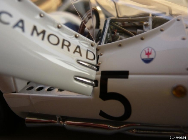 模型車收藏分享[001-CMC, 1/18, Maserati Tipo 61 Birdcage, 1961]