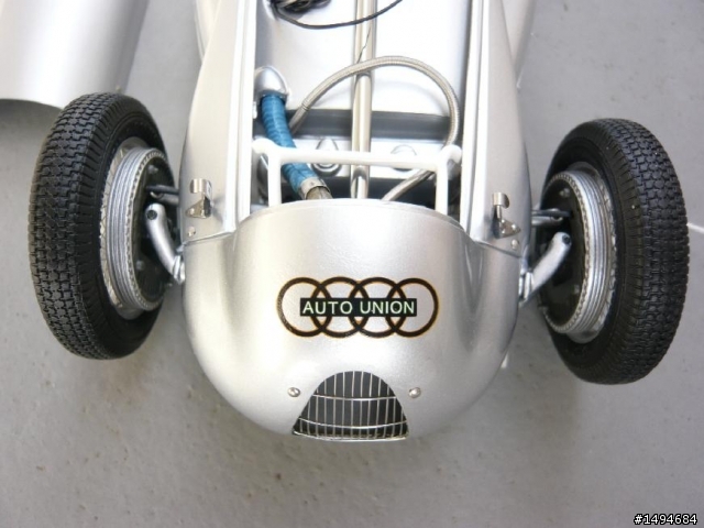 模型車收藏分享[002-CMC-M027, 1/18, Auto-Union Typ D, 1938]