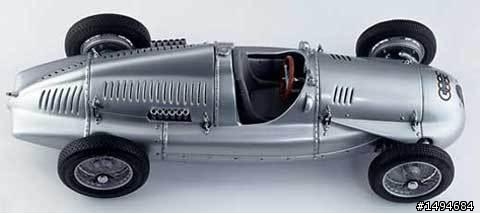 模型車收藏分享[002-CMC-M027, 1/18, Auto-Union Typ D, 1938]