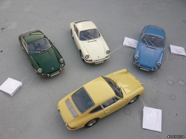 模型車收藏分享[014-CMC-M067, 1/18, Porsche 901 Coupé,  1964]