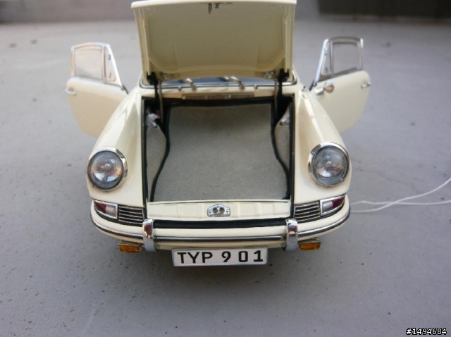 模型車收藏分享[014-CMC-M067, 1/18, Porsche 901 Coupé,  1964]