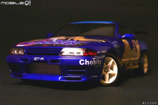 [作品分享] 痛車第三彈 BNR32 GTR Chorbis塗裝