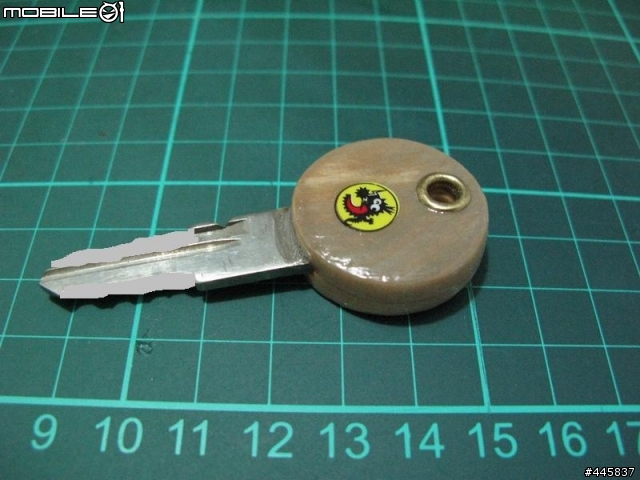 [DIY]手工木製機車鑰匙柄