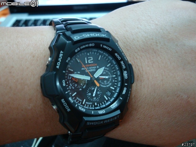 （分享）CASIO G-SHOCK 航空飛行系列-電波雙雄