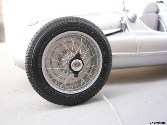 模型車收藏分享[002-CMC-M027, 1/18, Auto-Union Typ D, 1938]