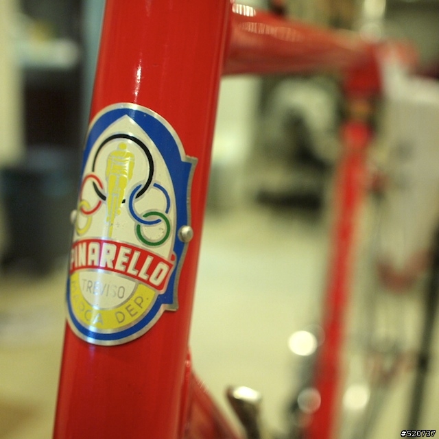 [分享] - [補圖] 老鋼管，老零件重現 Pinarello Montello 1989