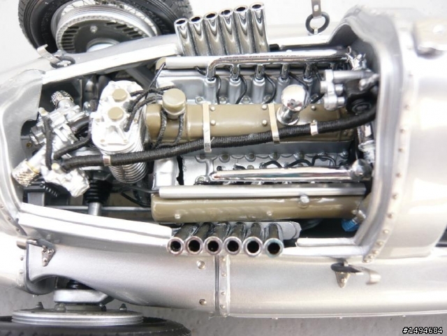 模型車收藏分享[002-CMC-M027, 1/18, Auto-Union Typ D, 1938]