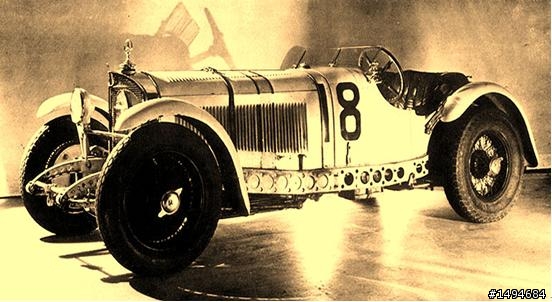 模型車收藏分享[004-CMC-M055, 1/18, Mercedes-Benz SSKL, Mille Miglia, 1931（白象）]