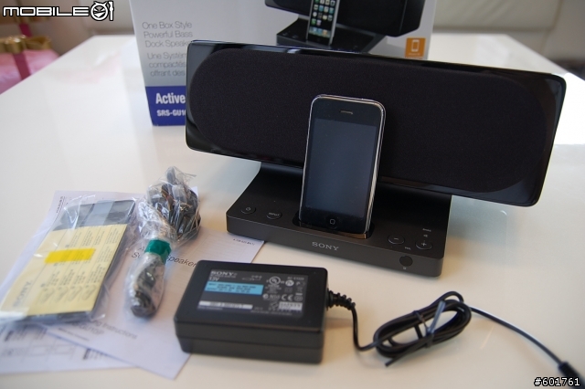 簡單分享: Sony SRS-GU10IP iPod/iPhone 喇叭