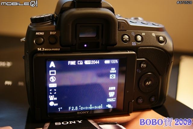 【拍我所見】SONY DSLR ALPHA 550 開箱及測試分享文