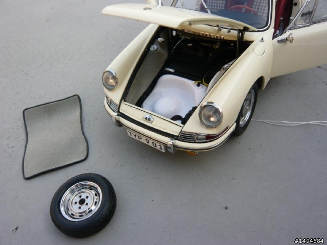 模型車收藏分享[014-CMC-M067, 1/18, Porsche 901 Coupé,  1964]