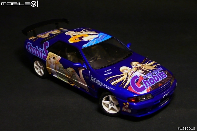 [作品分享] 痛車第三彈 BNR32 GTR Chorbis塗裝