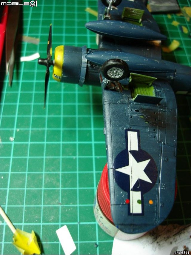 作品分享1/72 Vought F4U-1D Corsair"海盜式"艦載攻擊機