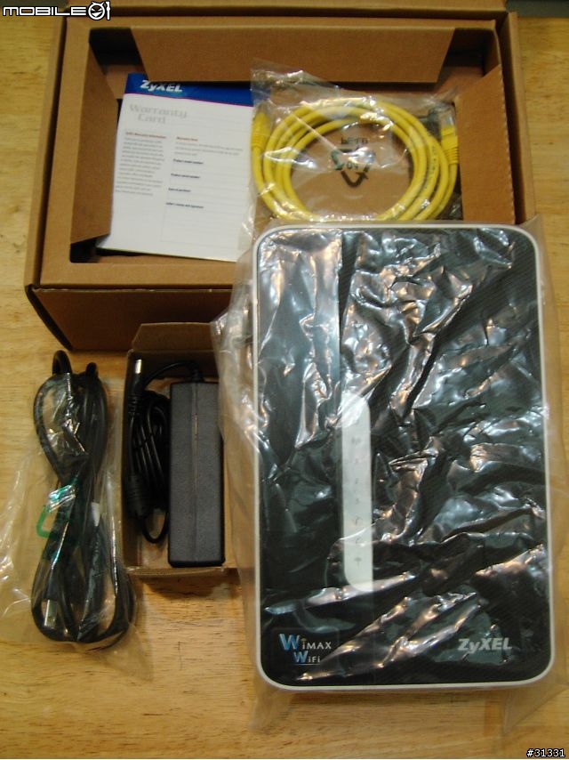 WiMAX 最後一哩解決方案-開箱