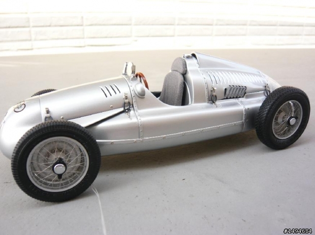 模型車收藏分享[002-CMC-M027, 1/18, Auto-Union Typ D, 1938]