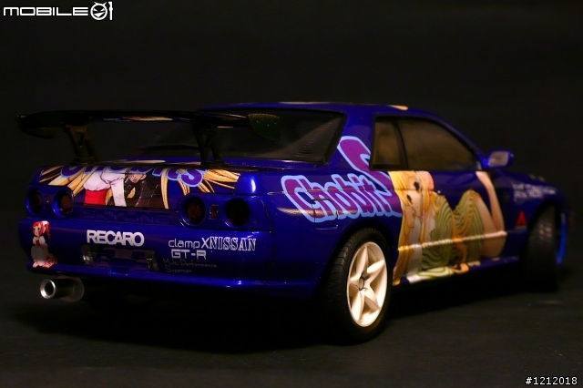 [作品分享] 痛車第三彈 BNR32 GTR Chorbis塗裝