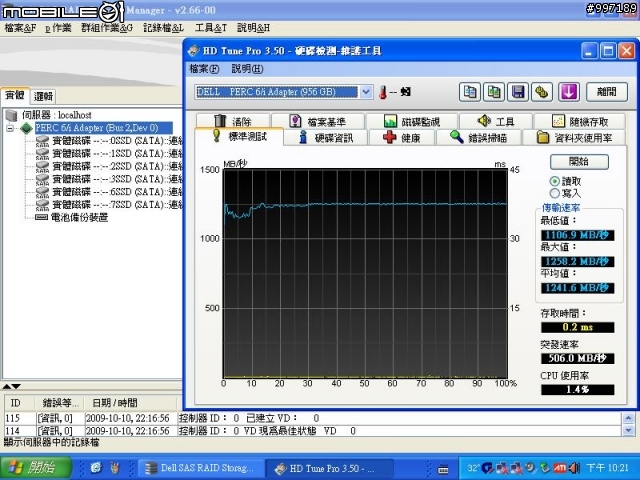 [測試] SSD X25-M G2 160G 6顆在 SB850 / ICH10R / P55 / SB710 /  Dell PERC 6i  上的測試