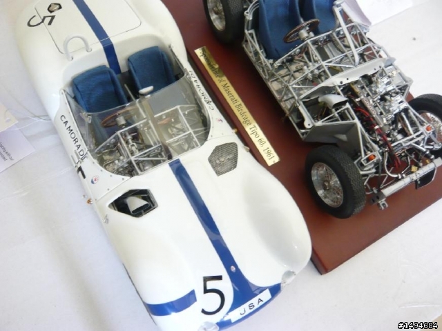 模型車收藏分享[001-CMC, 1/18, Maserati Tipo 61 Birdcage, 1961]