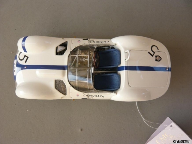 模型車收藏分享[001-CMC, 1/18, Maserati Tipo 61 Birdcage, 1961]