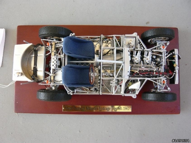 模型車收藏分享[001-CMC, 1/18, Maserati Tipo 61 Birdcage, 1961]