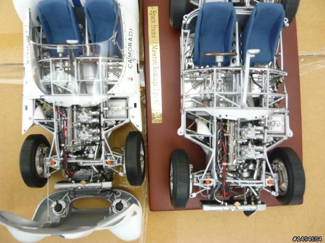 模型車收藏分享[001-CMC, 1/18, Maserati Tipo 61 Birdcage, 1961]