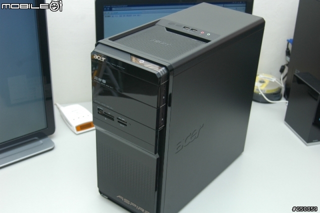 【開箱】平價的文書機 acer Aspire M3202 搭配 acer P221W(預載Windows7)