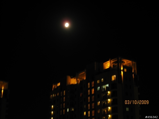 中秋月夜及烟花