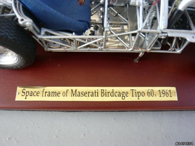 模型車收藏分享[001-CMC, 1/18, Maserati Tipo 61 Birdcage, 1961]