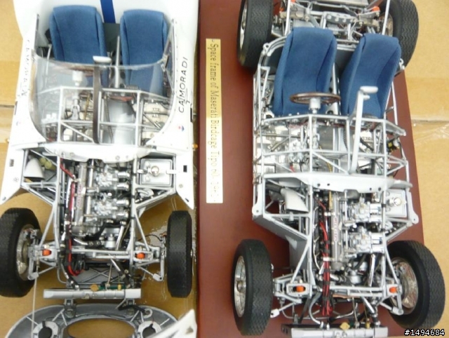 模型車收藏分享[001-CMC, 1/18, Maserati Tipo 61 Birdcage, 1961]