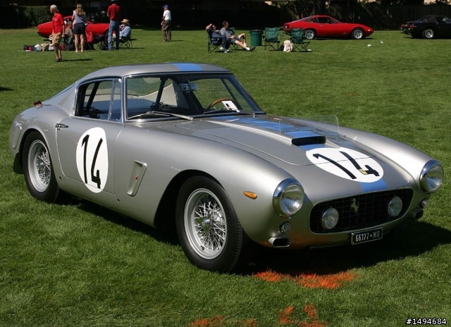 模型車收藏分享[015-CMC, 1/18, Ferrari 250 GT Berlinetta passo corto , 1961]