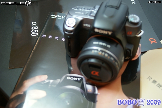 【拍我所見】SONY DSLR ALPHA 550 開箱及測試分享文