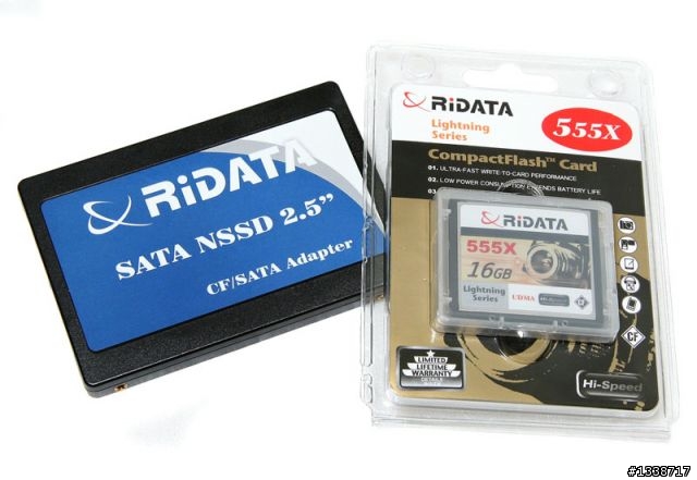 [開箱]錸德555X 16GB CF記憶卡與233X同場廝殺之USB篇