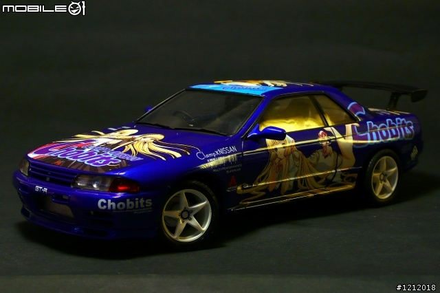 [作品分享] 痛車第三彈 BNR32 GTR Chorbis塗裝
