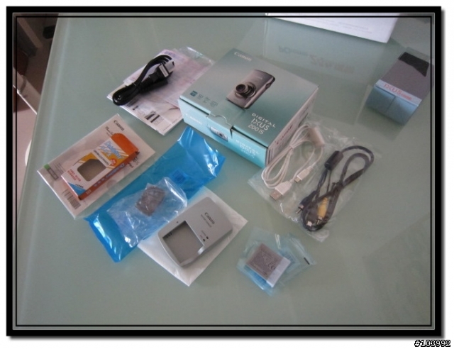 Canon IXUS 200 IS (銀色) 簡易開箱文