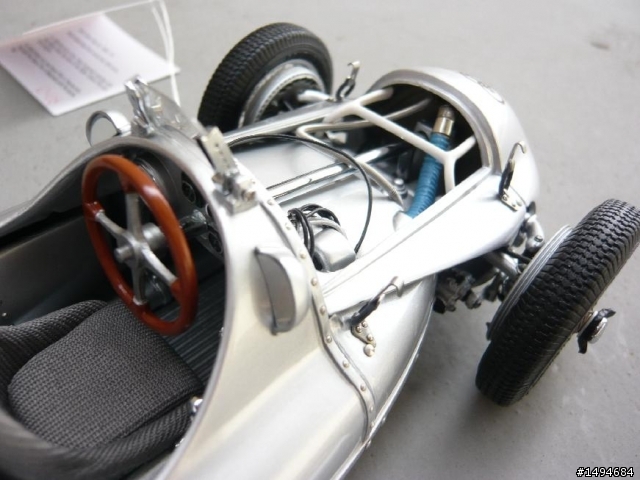 模型車收藏分享[002-CMC-M027, 1/18, Auto-Union Typ D, 1938]