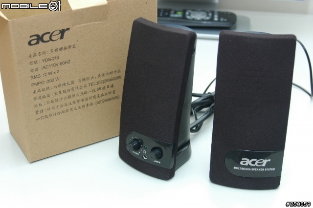 【開箱】平價的文書機 acer Aspire M3202 搭配 acer P221W(預載Windows7)