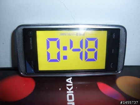 5530XM 搭配 key lock clock 螢幕保護時鐘+自動鍵盤鎖 二合一 軟體 分享