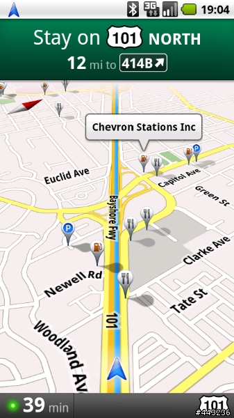 [Google Maps 進化] Google Maps Navigation for Android 2.0 (免費導航軟體)