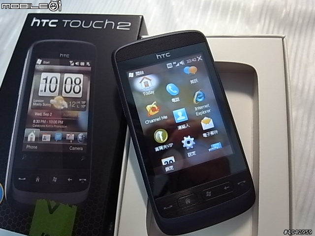 htc touch 2 開箱文～全台我最快（生日：2009/10/1 星座：wm6.5!長相：新FLO彩色2D）