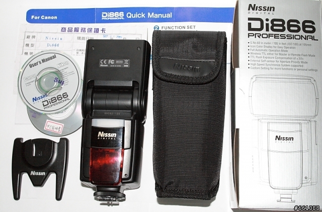 [分享] 冷門閃燈Nissin Di866 For Canon