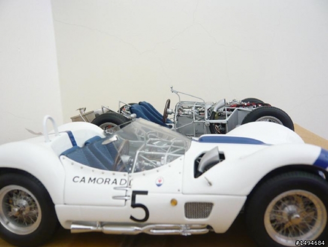 模型車收藏分享[001-CMC, 1/18, Maserati Tipo 61 Birdcage, 1961]