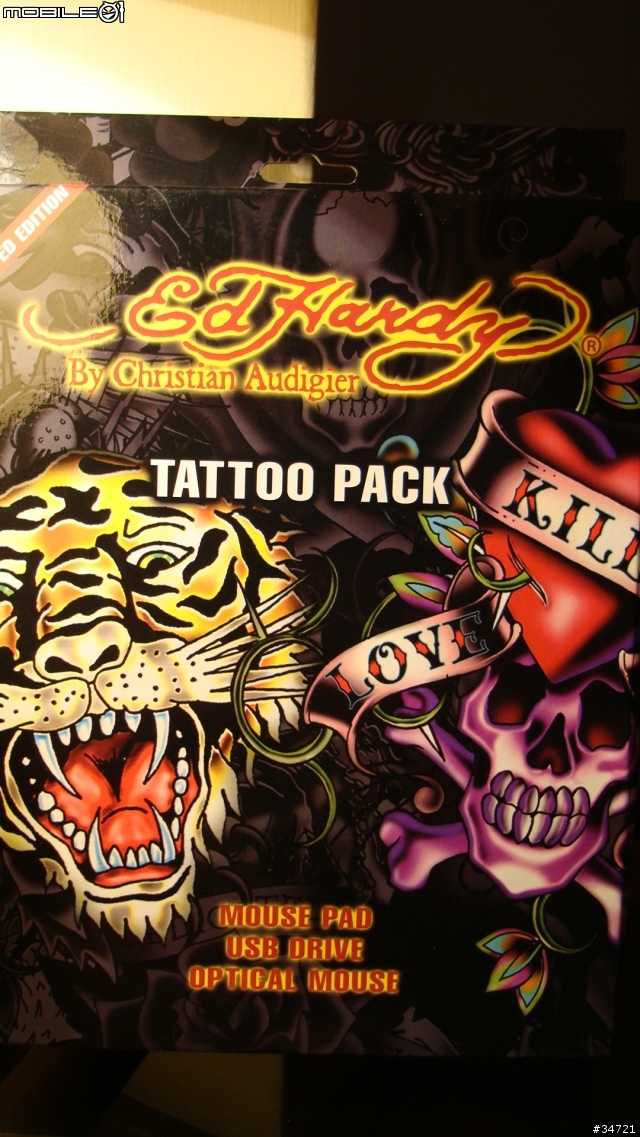 [分享] ED HARDY 圖騰滑鼠組合