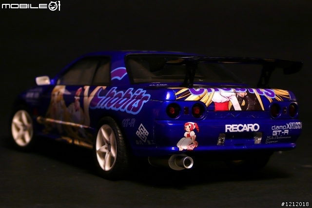 [作品分享] 痛車第三彈 BNR32 GTR Chorbis塗裝