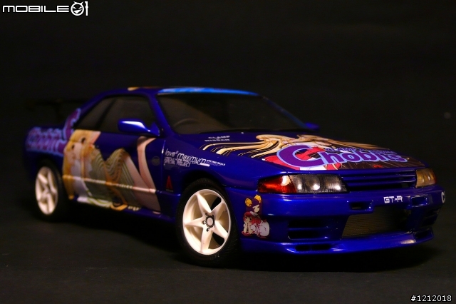 [作品分享] 痛車第三彈 BNR32 GTR Chorbis塗裝