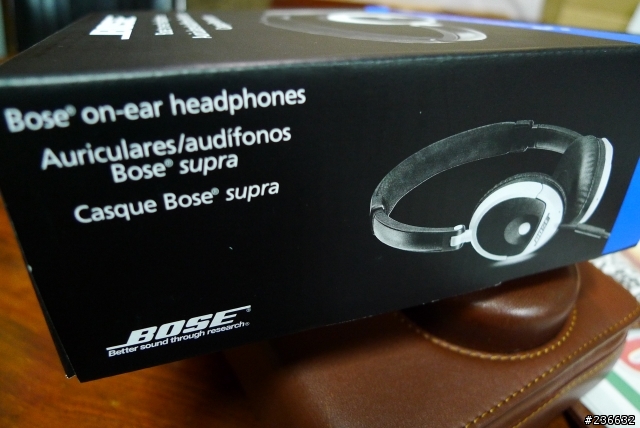 [開箱]Bose  on-ear headphones