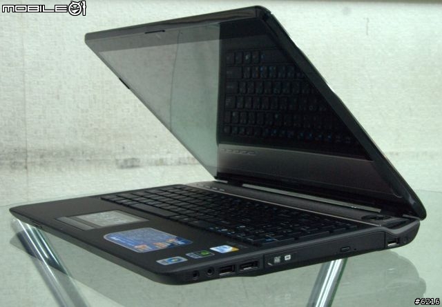 晶鑽漾彩加上皮革烤漆與全平面螢幕的激情相遇-ASUS N61VN（上：外觀篇）