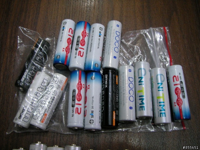3號低自放電池內容量實測