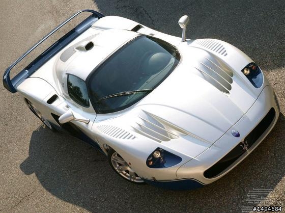 模型車收藏分享[005-BBR-P1802, 1/18, Maserati MC12 Geneve Motor Show 2004]