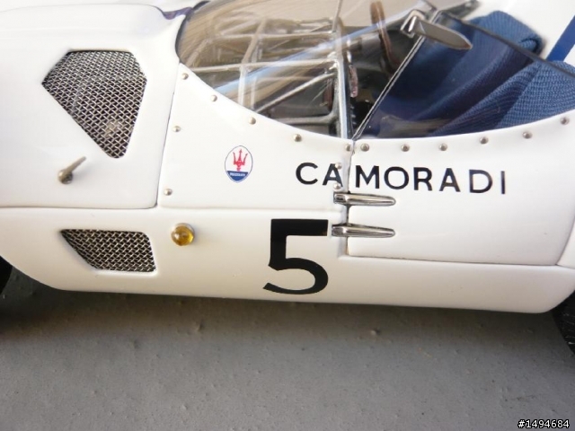 模型車收藏分享[001-CMC, 1/18, Maserati Tipo 61 Birdcage, 1961]